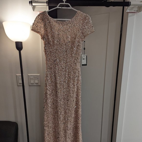 Adrianna Papell Sequin Gown - Picture 1 of 3